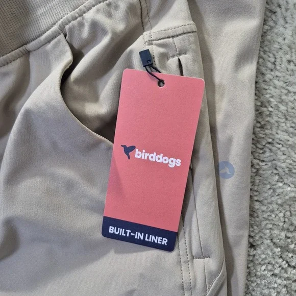 Birddogs Boom For Your Boomstick Mens XL Jogger Pants Lined Athleisure Golf City